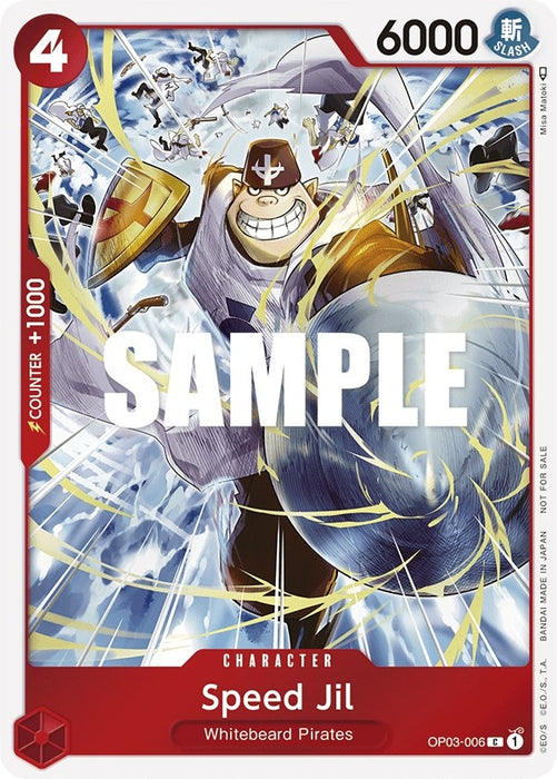 Speed Jil (Dash Pack) (OP03-006) (Foil) [Kingdoms of Intrigue]