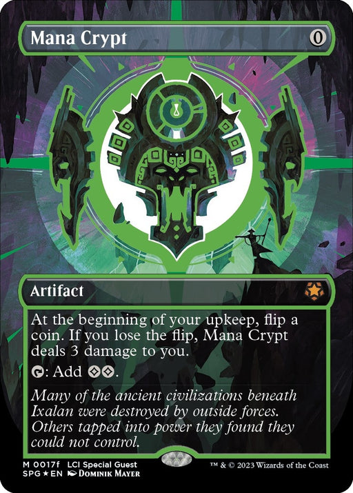 Image for Mana Crypt (0017f) (Borderless) (17f) (Foil) [Special Guests] - Magic: The Gathering