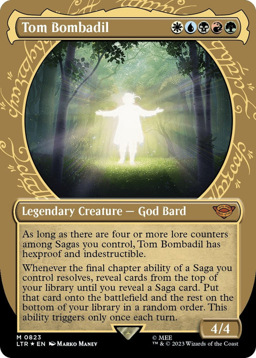 Image for Tom Bombadil (Showcase) (Surge Foil) (823) (Foil) [Universes Beyond: The Lord of the Rings: Tales of Middle-earth] - Magic: The Gathering