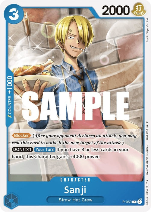 Sanji (Sealed Battle Kit Vol. 1) [P-050] (One Piece Promotion Cards)