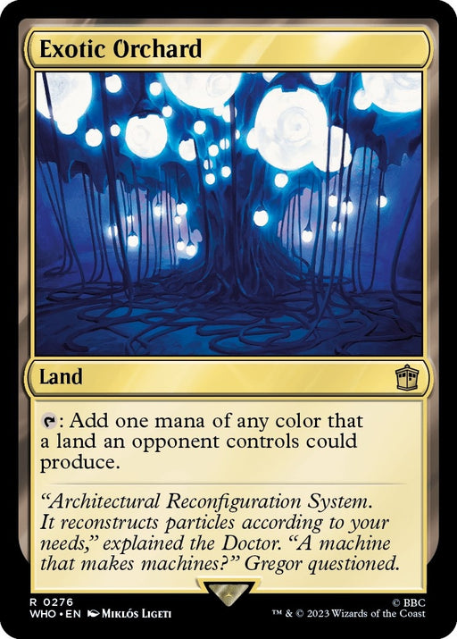Image for Exotic Orchard (276) (Foil) [Universes Beyond: Doctor Who] - Magic: The Gathering