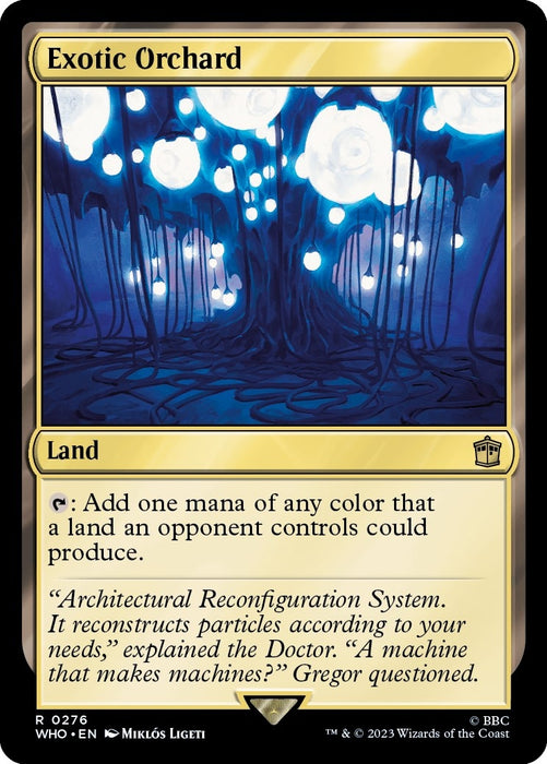 Image for Exotic Orchard (276) [Universes Beyond: Doctor Who] - Magic: The Gathering