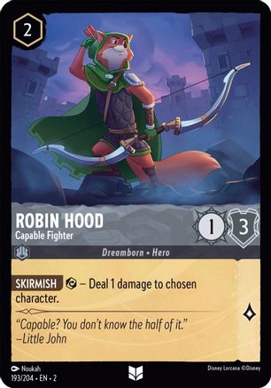 Robin Hood - Capable Fighter (193/204)  [Rise of the Floodborn]