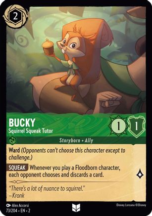 Bucky - Squirrel Squeak Tutor (73/204)  [Rise of the Floodborn]