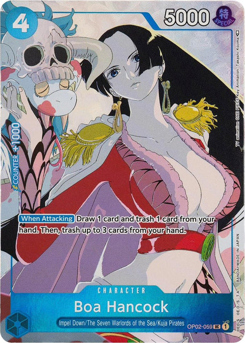 Boa Hancock (Gift Collection 2023) (OP02-059) (Foil) [One Piece Promotion Cards]