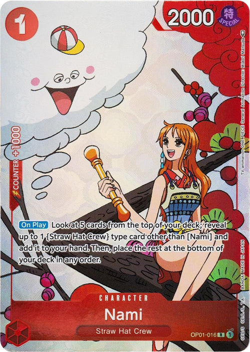 Nami (Gift Collection 2023) (OP01-016) (Foil) [One Piece Promotion Cards]