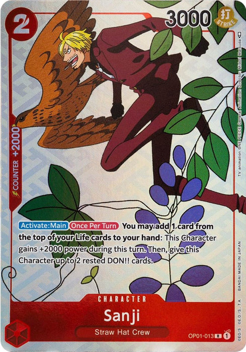 Sanji (Gift Collection 2023) (OP01-013) (Foil) [One Piece Promotion Cards]