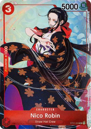 Nico Robin (Gift Collection 2023) [ST01-008] (One Piece Promotion Cards)