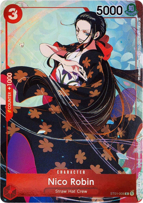Nico Robin (Gift Collection 2023) (ST01-008) (Foil) [One Piece Promotion Cards]