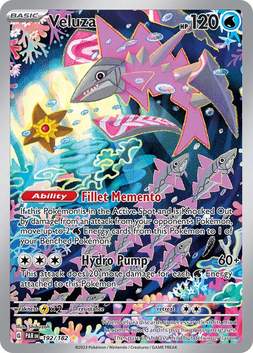 Image for Veluza (192/182) (Holofoil) [SV04: Paradox Rift] - Pokemon
