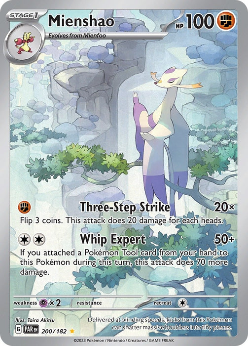 Image for Mienshao (200/182) (Holofoil) [SV04: Paradox Rift] - Pokemon