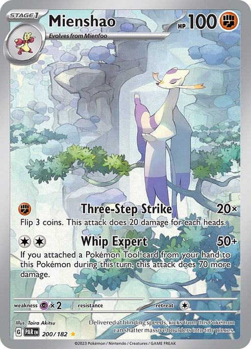 Image for Mienshao (200/182) (Holofoil) [SV04: Paradox Rift] - Pokemon