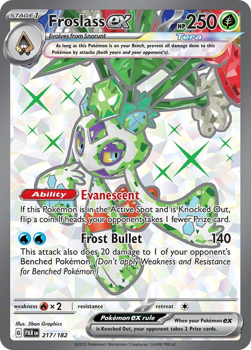 Image for Froslass ex (217/182) (Holofoil) [SV04: Paradox Rift] - Pokemon