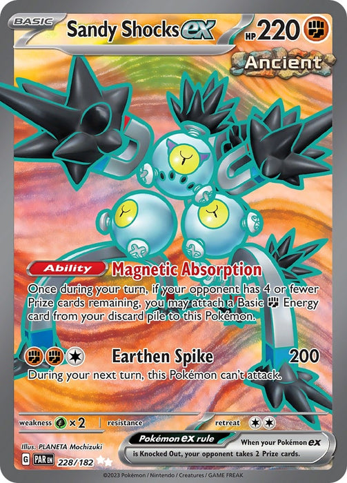 Image for Sandy Shocks ex (228/182) (Holofoil) [SV04: Paradox Rift] - Pokemon