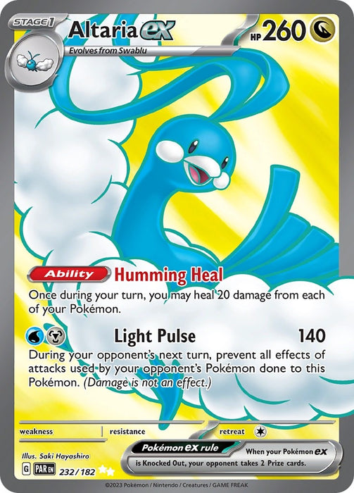 Image for Altaria ex (232/182) (Holofoil) [SV04: Paradox Rift] - Pokemon