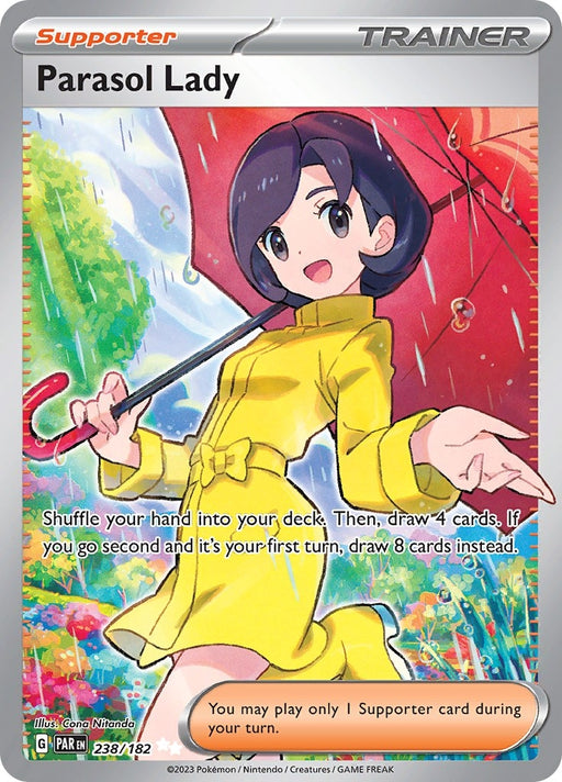 Image for Parasol Lady (238/182) (Holofoil) [SV04: Paradox Rift] - Pokemon