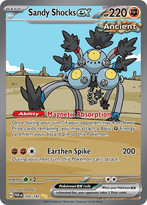 Image for Sandy Shocks ex (250/182) (Holofoil) [SV04: Paradox Rift] - Pokemon