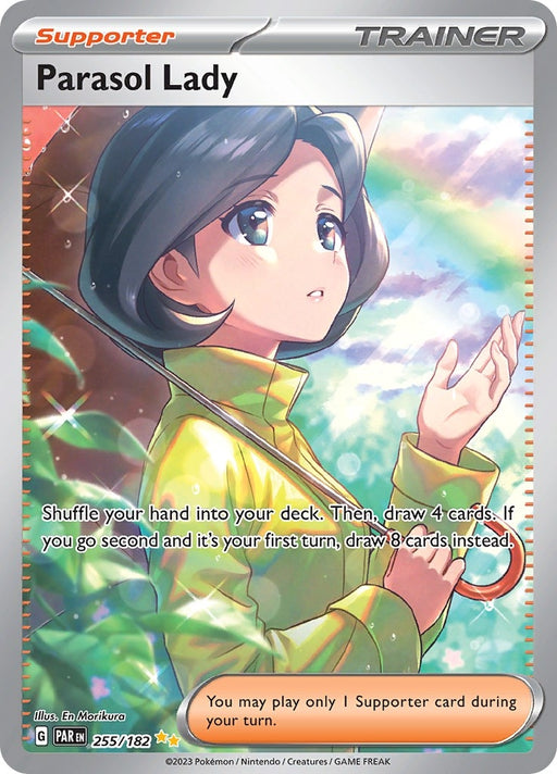 Image for Parasol Lady (255/182) (Holofoil) [SV04: Paradox Rift] - Pokemon