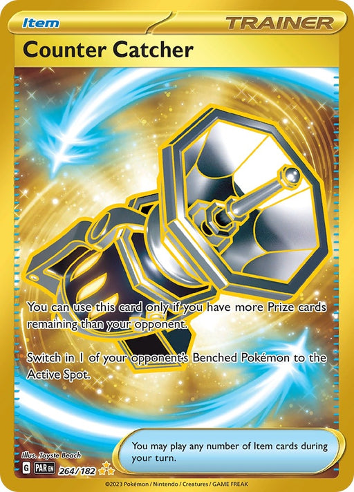 Image for Counter Catcher (264/182) (Holofoil) [SV04: Paradox Rift] - Pokemon
