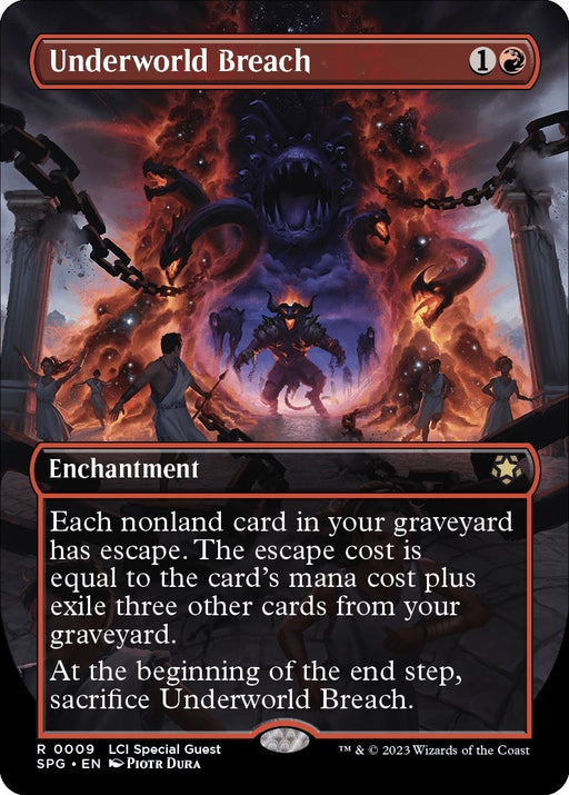 Image for Underworld Breach (Borderless) (9) [Special Guests] - Magic: The Gathering