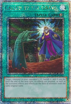 Called by the Grave (Quarter Century Secret Rare) (RA01-EN057) 1st Edition [25th Anniversary Rarity Collection]