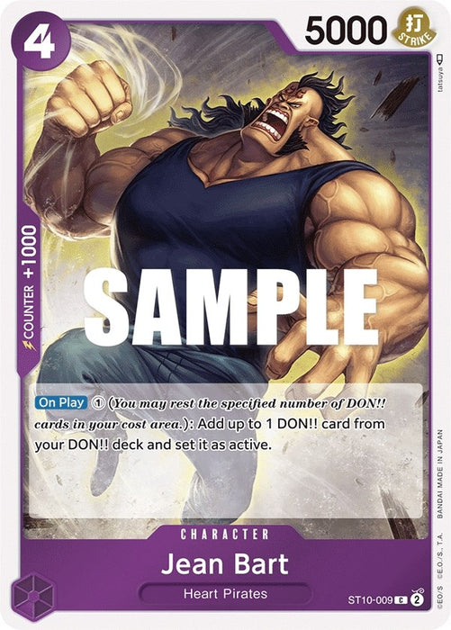 Jean Bart (ST10-009) (Foil) [Ultra Deck: The Three Captains]