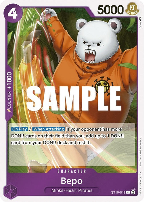 Bepo (ST10-012) (Foil) [Ultra Deck: The Three Captains]