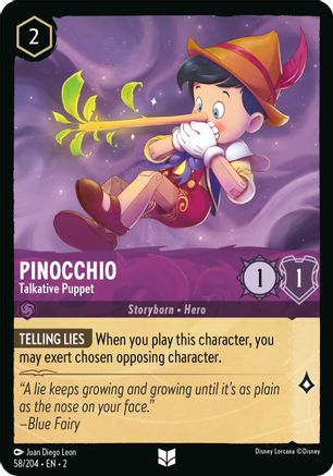 Pinocchio - Talkative Puppet (58/204)  [Rise of the Floodborn]