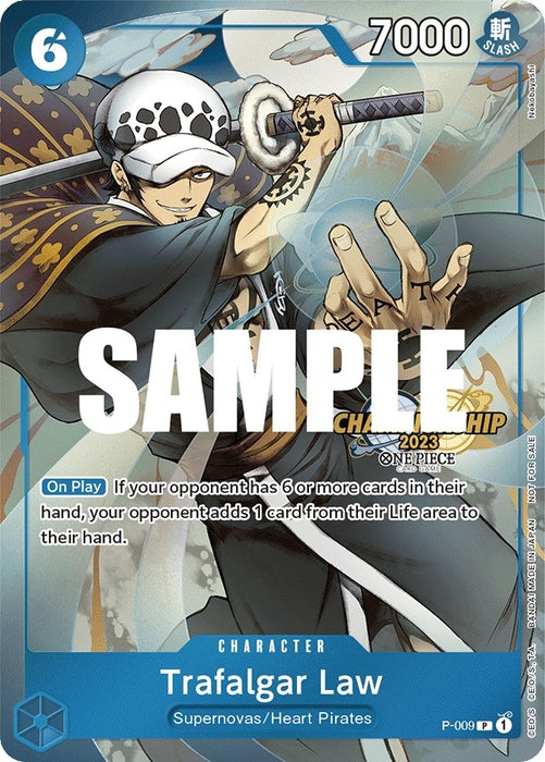 Trafalgar Law (CS 2023 Celebration Pack) (P-009) (Foil) [One Piece Promotion Cards]