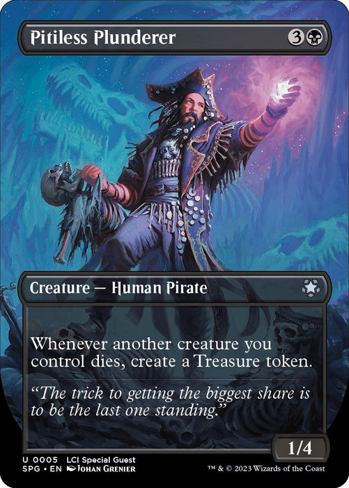 Image for Pitiless Plunderer (Borderless) (5) (Foil) [Special Guests] - Magic: The Gathering