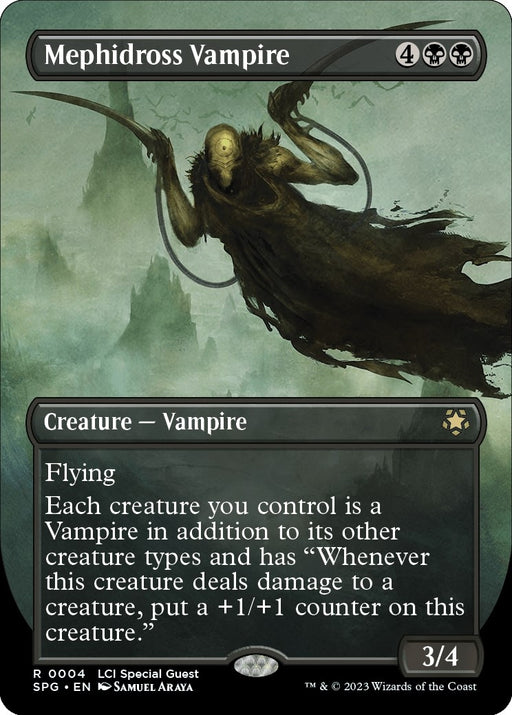 Image for Mephidross Vampire (Borderless) (4) [Special Guests] - Magic: The Gathering