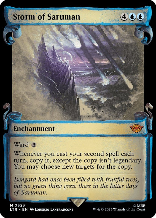 Image for Storm of Saruman (Showcase Scrolls) (523) [Universes Beyond: The Lord of the Rings: Tales of Middle-earth] - Magic: The Gathering