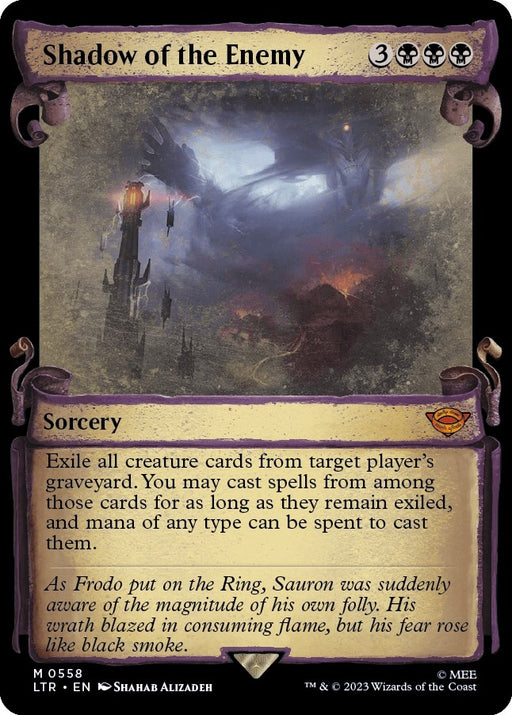 Image for Shadow of the Enemy (Showcase Scrolls) (558) [Universes Beyond: The Lord of the Rings: Tales of Middle-earth] - Magic: The Gathering