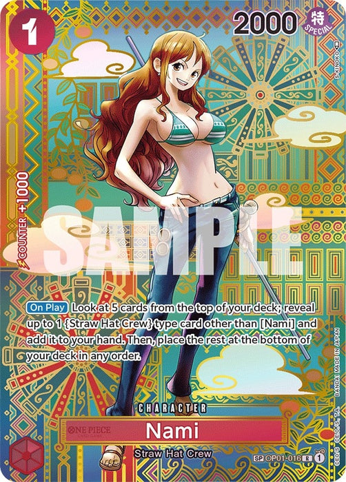 Nami (SP) (OP01-016) (Foil) [Awakening of the New Era]