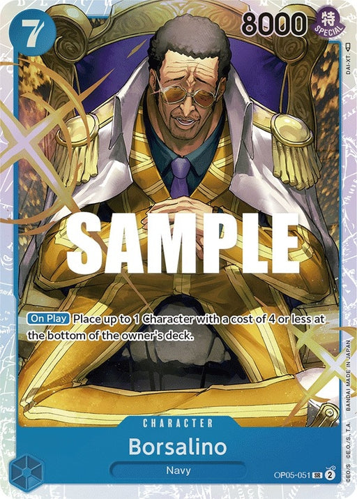 Image for Borsalino (OP05-051) (Foil) [Awakening of the New Era] - One Piece Card Game