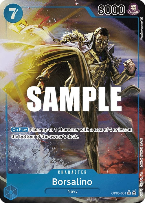 Borsalino (Alternate Art) (OP05-051) (Foil) [Awakening of the New Era]