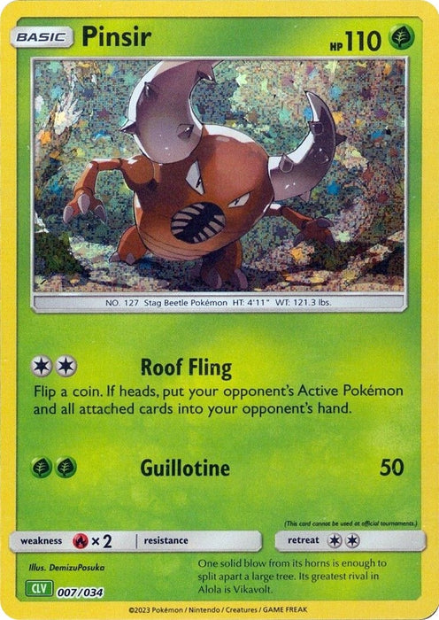 Image for Pinsir (007/034) (Holofoil) [Trading Card Game Classic] - Pokemon