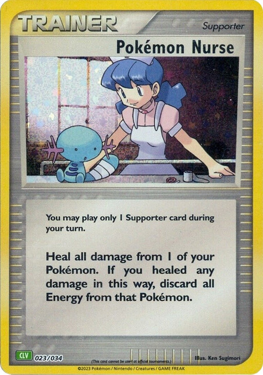 Image for Pokemon Nurse (023/034) (Holofoil) [Trading Card Game Classic] - Pokemon
