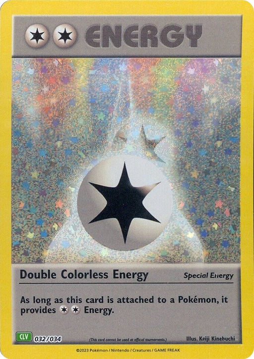 Image for Double Colorless Energy (CLV) (032/034) (Holofoil) [Trading Card Game Classic] - Pokemon