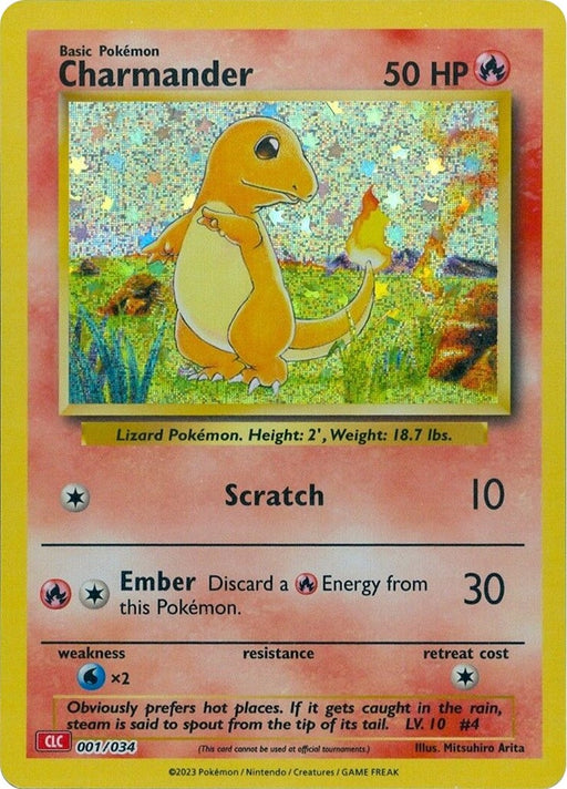 Image for Charmander (001/034) (Holofoil) [Trading Card Game Classic] - Pokemon