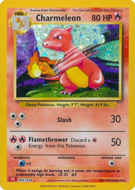 Image for Charmeleon (002/034) (Holofoil) [Trading Card Game Classic] - Pokemon