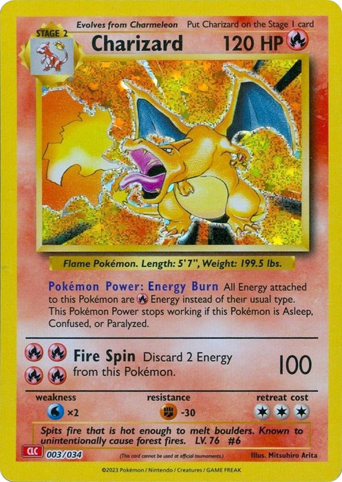 Image for Charizard (003/034) (Holofoil) [Trading Card Game Classic] - Pokemon