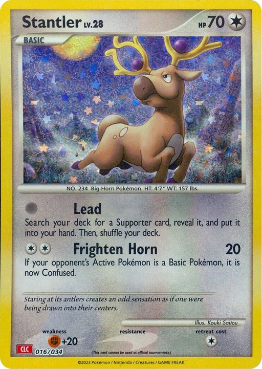 Image for Stantler (016/034) (Holofoil) [Trading Card Game Classic] - Pokemon