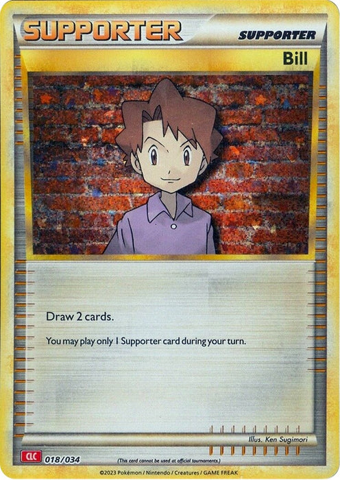 Image for Bill (CLC) (018/034) (Holofoil) [Trading Card Game Classic] - Pokemon
