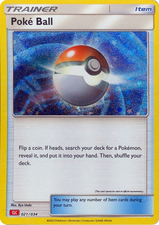 Image for Poke Ball (CLC) (021/034) (Holofoil) [Trading Card Game Classic] - Pokemon