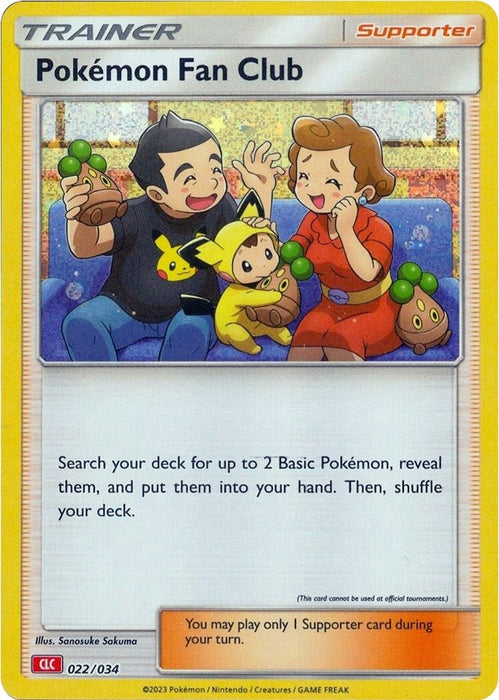 Image for Pokemon Fan Club (CLC) (022/034) (Holofoil) [Trading Card Game Classic] - Pokemon