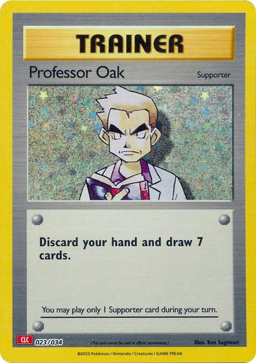 Image for Professor Oak (CLC) (023/034) (Holofoil) [Trading Card Game Classic] - Pokemon