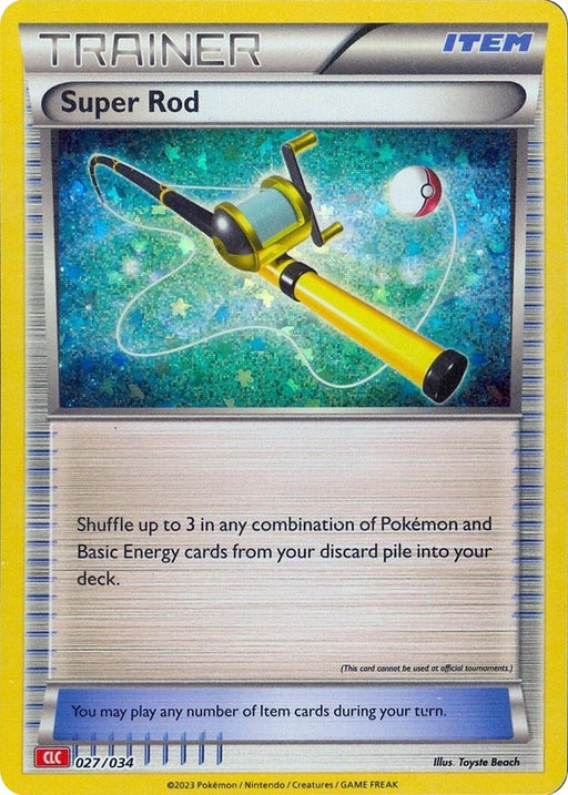 Image for Super Rod (CLC) (027/034) (Holofoil) [Trading Card Game Classic] - Pokemon