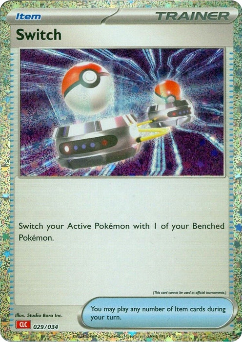 Image for Switch (CLC) (029/034) (Holofoil) [Trading Card Game Classic] - Pokemon