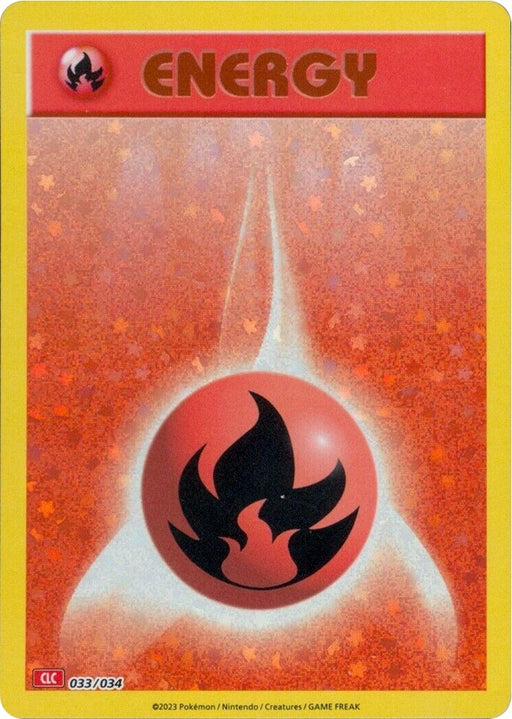 Image for Basic Fire Energy (033/034) (Holofoil) [Trading Card Game Classic] - Pokemon